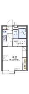 レオパレスグリーンハイツの間取り画像