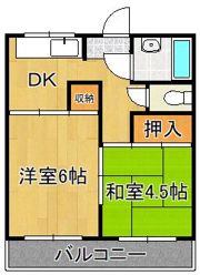 アベニュー片野の間取り画像