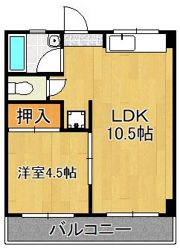 アベニュー片野の間取り画像