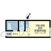ユナイト横須賀中央グラナダの杜の間取り画像