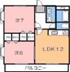 カーサフェリスⅡの間取り画像