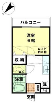 アーバンヒルズ赤塚の間取り画像
