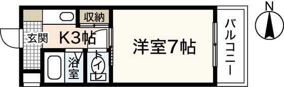 新庄パークビルの間取り画像