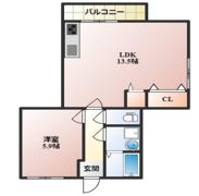 ヴォーン千里園の間取り画像