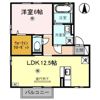 リビングタウン灯明寺 Cの間取り画像