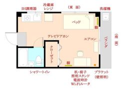 カーサフィオーレ学南町の間取り画像