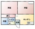 さつきコーポの間取り画像