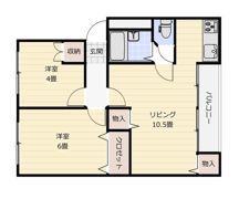 光明マンションの間取り画像