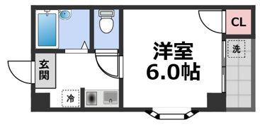 リバティ京橋の間取り画像