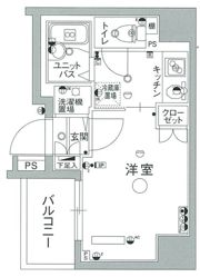 スカイコートヌーベル池袋の間取り画像