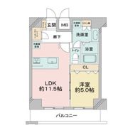 Dimus新大阪の間取り画像