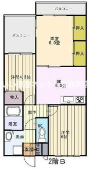 リバティーの間取り画像
