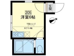 ユナイト衣笠フォルカオの杜の間取り画像