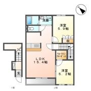 プランドールEASTの間取り画像