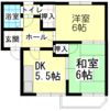 レジデンスあずまの間取り画像