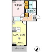 カーサフェリーチェ（清水新地）の間取り画像