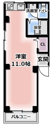 ホワイトハウス城東の間取り画像