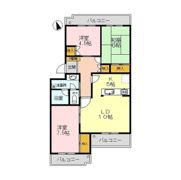 大東マンションの間取り画像