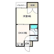エステートTSUKUIの間取り画像