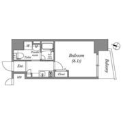 Live Casa上新庄の間取り画像