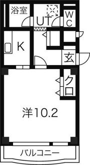 ローズウッド北頭の間取り画像