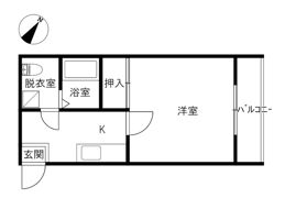 アニエス808の間取り画像