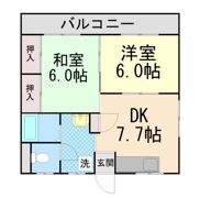 南中井マンションの間取り画像