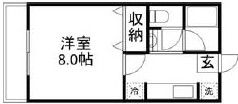 コーポセブンの間取り画像