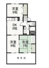 サンシャイン山崎 Eの間取り画像