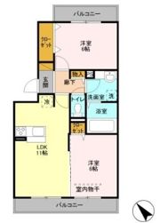 AlbaGrande(アルバグランデ)の間取り画像
