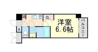 ウインズコート豊中曽根東の間取り画像