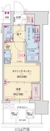 ソルテラスKOBEハーバーランドARCOの間取り画像