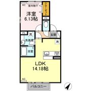 センチュリー中央町Bの間取り画像