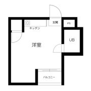 ニシオカハウスの間取り画像