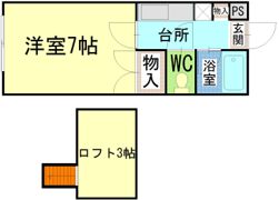 シティハウス36の間取り画像