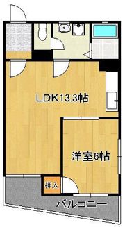 江崎ビルの間取り画像