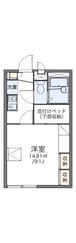 レオパレスYKOキャンプツクバの間取り画像