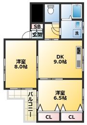 フェリーチェ馬橋の間取り画像