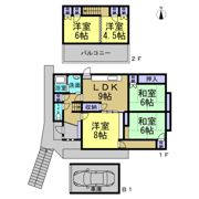東海市加木屋町戸建の間取り画像