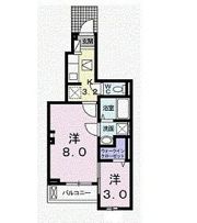 サウスエムⅢの間取り画像