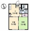 パティオ 2棟の間取り画像
