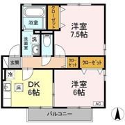 リビングタウン北土居 H棟の間取り画像