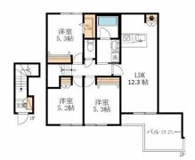 シティハウス深沢の間取り画像