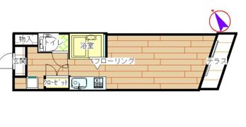 和泉三丁目女性限定マンションの間取り画像