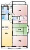 花水木KⅠの間取り画像