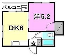 ニュー三番町ハイツの間取り画像