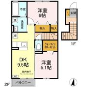 セジュール輝の間取り画像