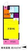 東邦パレス三鷹の間取り画像