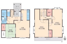 久喜市中妻戸建ての間取り画像