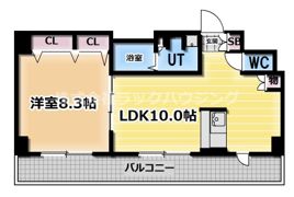 ララプレイス ザ・京橋ステラの間取り画像